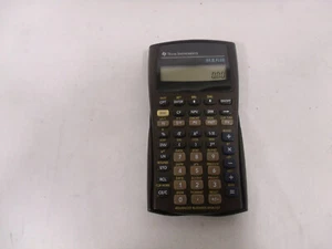 Texas Instruments BA II PLUS Financial Handheld Calculator With Cover - Picture 1 of 5