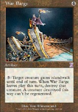 WAR BARGE FOIL Time Spiral MTG Magic the Gathering Cards DJMagic