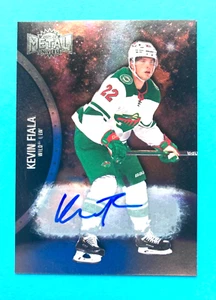 Kevin Fiala 2021-22 Skybox Metal Universe Silver Auto #102 MN Wild - Picture 1 of 2