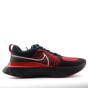 Nike React Infinity Run Flyknit 2 'Bred' Black Gym Red CT2357-006 Mens Size 11 - Picture 1 of 11