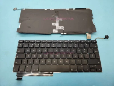 Portuguese Keyboard For Apple Macbook Pro 15" A1286 2009 2010 2011 2012 Backilt - Image 1 of 2