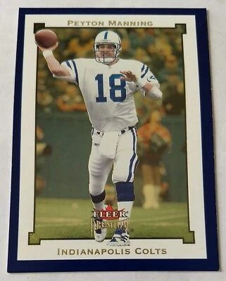PEYTON MANNING,2002 年 FLEER 高级 #14 — 第 1/2 张图片