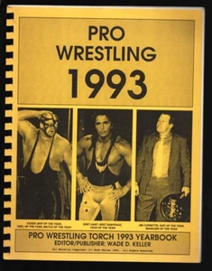 Sports Pub: Pro Wrestling Torch Yearbook 1993-Brett Hart-Jim Cornette-wrestle... - Picture 1 of 1