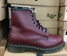 cherry red dr martens boots