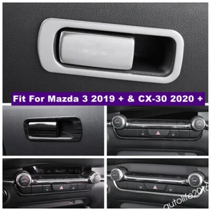 Accesorios de coche tira de control central embellecedor para Mazda 3 2019 + y CX-30 2020 - 2025 - Imagen 1 de 27