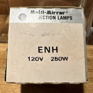 Vintage ENH Projection Projector Lamp Bulb GE 120V 250W General Electric Light - Picture 1 of 7