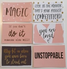 Mini Motivational Cards - Self Care Gift - Mental Health - Positive Cards