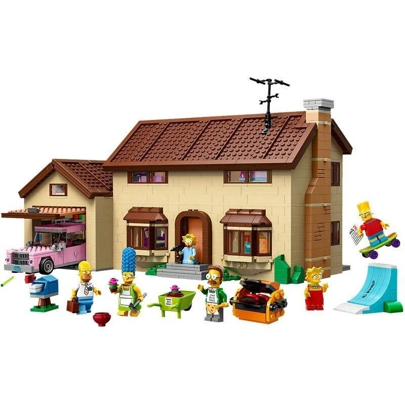 MOC 2523pcs The Simpsons House Building Block Bricks Set New & Sealed  - Image 1 of 4