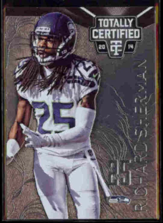 RICHARD SHERMAN 2014 Panini Totally Certified #83.  SEAHAWKS - Image 1 of 1