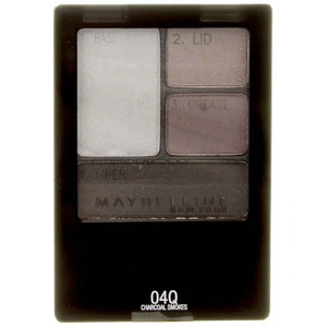 Maybelline Expert Wear Eyeshadow Quads, Charcoal Smokes 04Q, 0.17 oz - Picture 1 of 5