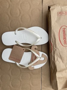 Infradito Havaianas sandali infradito bambini ragazze gomma spiaggia piscina misura 29/30 - Foto 1 di 4