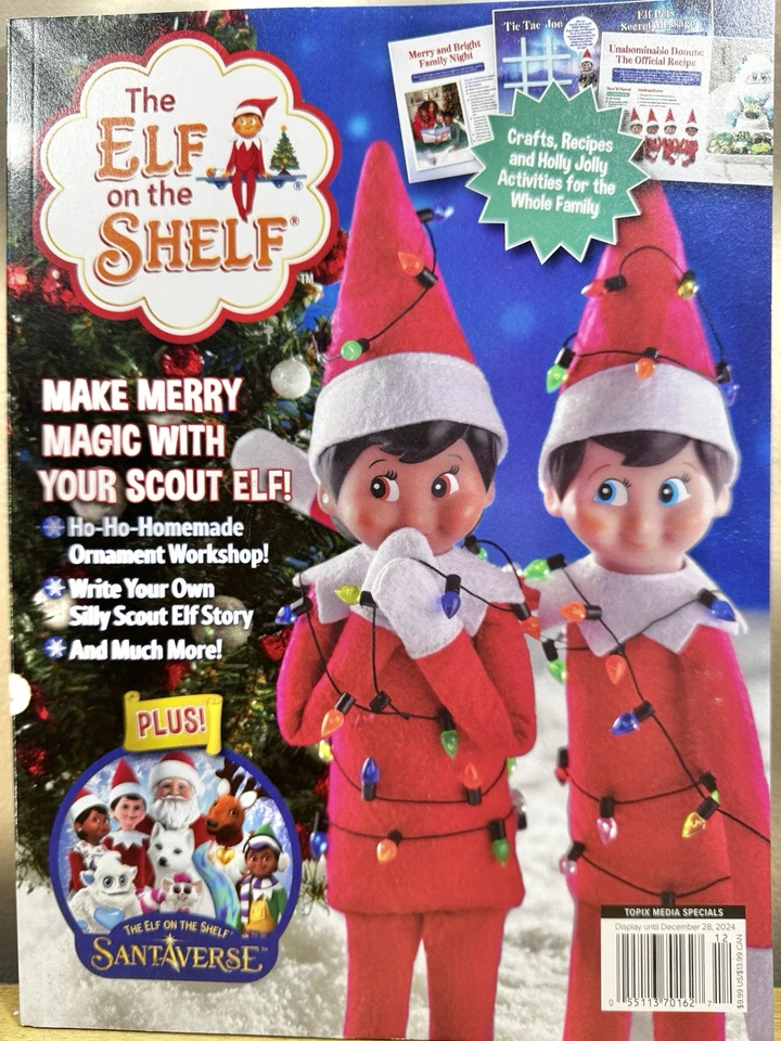 The Elf On The Shelf Magazine Christmas 2024 Recipes Craft Activities Santaverse - Image 1 of 1