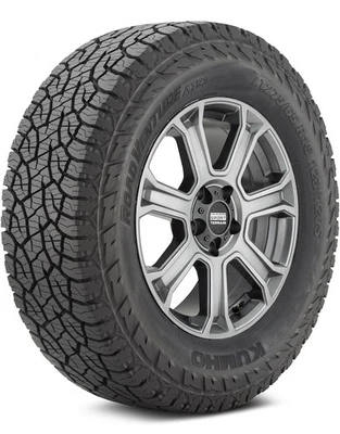 Kumho Road Venture AT52 265/65R17 112T SL BW Tire (QTY 1) 2289933 2656517 - Image 1 of 4