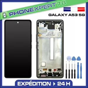 ECRAN OLED VITRE TACTILE SUR CHÂSSIS POUR SAMSUNG GALAXY A53 5G A536B - Bild 1 von 1