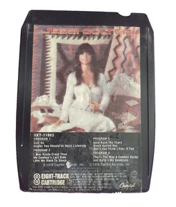 Jessi Colter Thats the Way A Cowboy Rocks and Rolls 8 Track Tape 1978 Vintage - Imagen 1 de 4