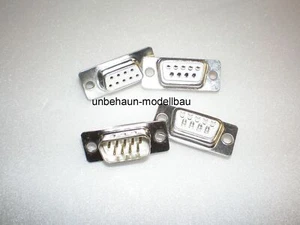 Enchufe y hembra Sub-D 9 polos 2 pares 9 polos - Imagen 1 de 1