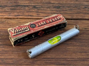 Vintage PJK VIKING Aluminium Australian-Made 3" Line Level In Original Box - Picture 1 of 5