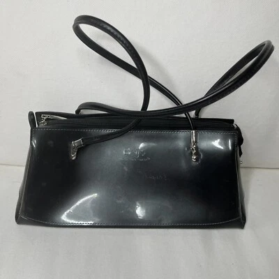  Cartera Bolso de Hombro Beijo Plateado 2 Tonos Gris y Negro Foto 1 de 4