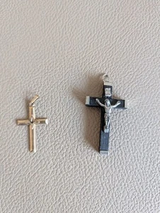 Jesus Kreuz anhänger, 2 Stück - Bild 1 von 3