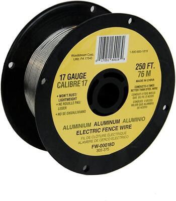 Electric Fence Wire 250 Ft Spool Aluminum Wire 17 Gauge Free Shipping • 12.83$