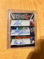 2023 Leaf Exotic - Jordan Addison / Puka Nacua / Smith-Njigba - Triple Auto 1/1