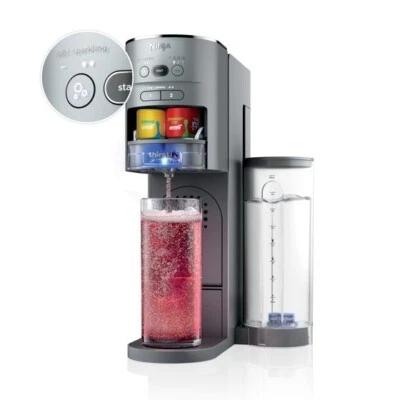 Ninja Thirsti Drink System Complete Still and Sparkling Customization Drink Kit Foto 1 de 4