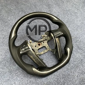 Carbon fiber steering wheel fit for Honda 8th gen Accord Pilot Odyssey 2008-2017 - Picture 1 of 7