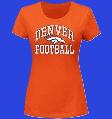 Camiseta para mujer Denver Broncos Majestic Sideline Legend - Talla mediana - Nueva Foto 1 de 1