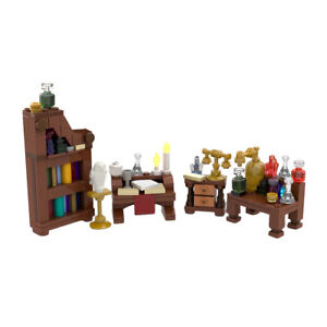 Medieval Laboratory Micro Model Building Toys Set 215 Pieces 