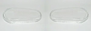 VW VOLKSWAGEN GOLF Mk4 IV Headlight Glass Lens PAIR ( Left + Right ) 1997 - 2003 - Picture 1 of 3
