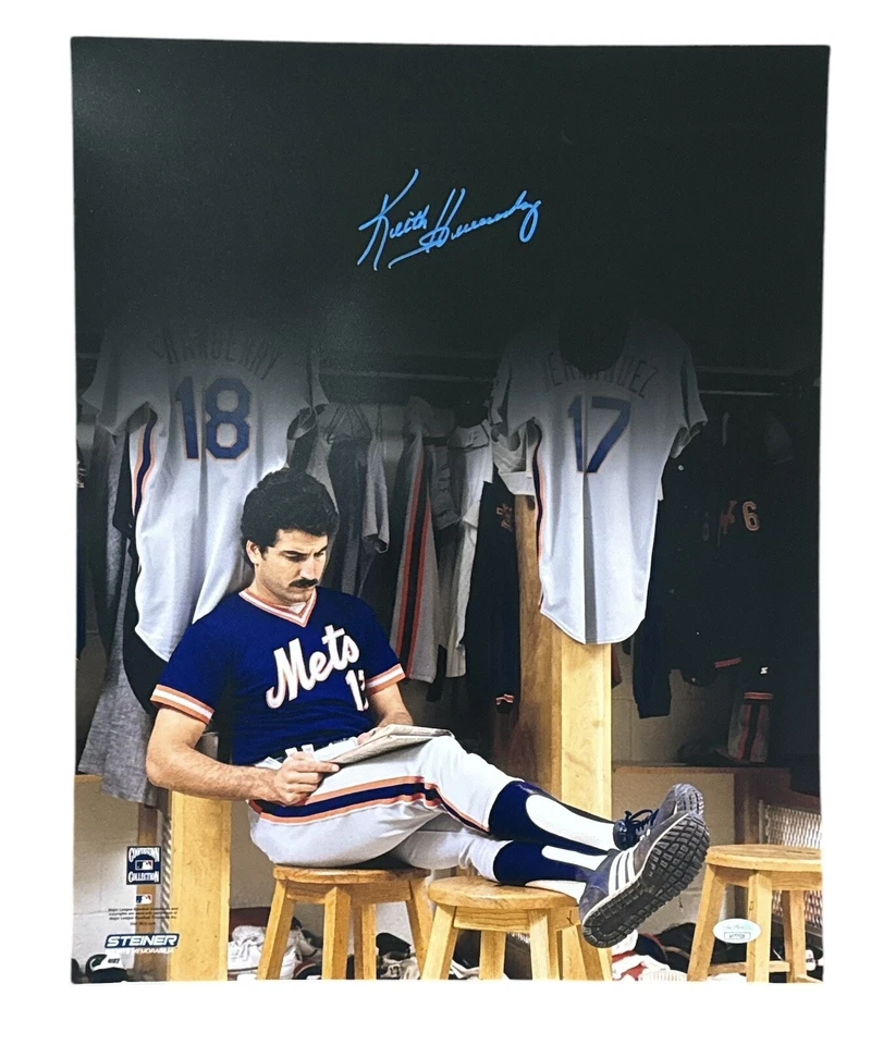 KEITH HERNANDEZ SIGNED AUTO 16X20 PHOTO NEW YORK METS w/JSA COA - Image 1 of 1