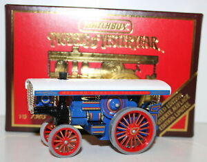 MATCHBOX MODELS OF YESTERYEAR Y-19 FOWLER SHOWMANS ENGINE HEY HO COME TO FAIR