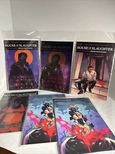 HOUSE OF SLAUGHTER #1 foil and 4 other covers and 2 with variant covers as shown - Picture 1 of 19