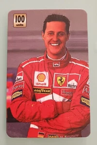 MICHAEL SCHUMACHER Scheda Telefonica MCI Telephon Card 100 unit NO Sip Telecom. - Picture 1 of 2
