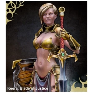 75mm Scale75 Keera, Blade of Justice SCF-020 ORIGINAL unbemalte Resinfigur * - Bild 1 von 5