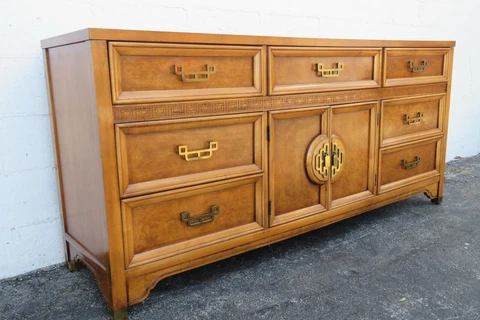 Hollywood Regency Dresser Sideboard Mandarin Collection by Henry Link 2726 Cover