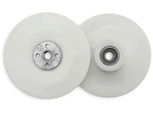 Flexipads Angle Grinder Pad White 100mm 4in M10 x 1.50 Makita FLE20018 - Picture 1 of 1