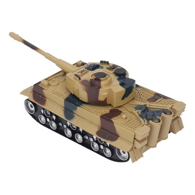 RC Tank 4 Channels Long Span Climbing Multi Angle Rotation 1:32 Battle Tank Toy - Image 1 of 4