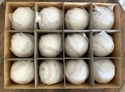 (12) Rawlings Official MLB Baseball 1 DOZEN Manfred ROMLB - Image 1 of 4