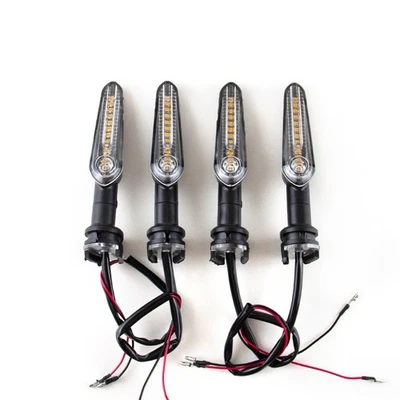 4 luces intermitentes LED de señal de giro para Yamaha FZ6 FZ1 FZ09 FZ07 YZF R6 R3 R1 A Foto 1 de 4