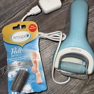 Lima de pie recargable inalámbrica Amope Pedi Perfect Pro piel muerta dura + 2 limas - Imagen 1 de 3