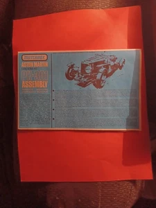 New Old Stock Matchbox Aston Martin PK-301 Assembly 1934 1/12 Scale Complete Kit - Picture 1 of 17