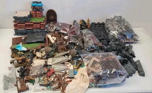 Mega Bloks Krystal Wars Dragons enorme lotto pezzi di ricambio nave castello pezzi  - Foto 1 di 8