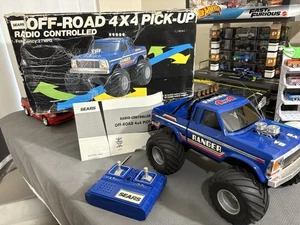 1980s Taiyo Tyco SEARS RC 4x4 Off Roader Ranger Monster Truck 27 MHz - Picture 1 of 20