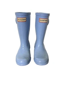Hunter Kids Original Kinder Classic Regenstiefel Little Kid/Big Kid Größe 11 blau - Bild 1 von 7