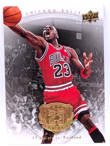 2009-10 UPPER DECK #34 MICHAEL JORDAN LEGACY GOLD FOIL - Picture 1 of 1