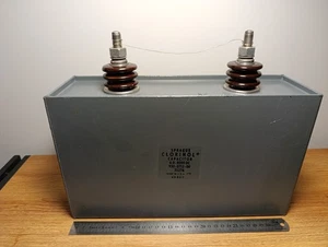 1piece Sprague Clorinol capacitor  6.0-8000 DC 930 0712 00 3S276 USA USED - Picture 1 of 9