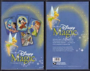 2007 Art of Walt Disney MAGIC 4 designs 26c Sc UX532a mint booklet of 20 - Picture 1 of 4