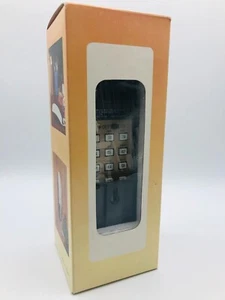 Vintage GC Electronics Push Button Telephone Wall Mount Brown & White - Picture 1 of 9