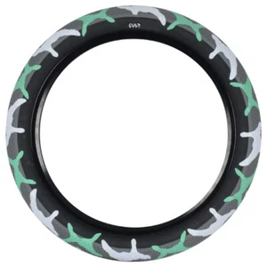 CULT BMX VANS BICYCLE TIRE 20 X 2.40" BLUE GRAY GREEN YELLOW PURPLE PINK CAMO - Picture 1 of 10